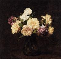 Fantin-Latour, Henri - Roses